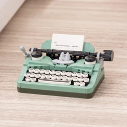 LOZ Retro 223PCS mini particle mechanical printer landscape decoration children's building blocks educational toys