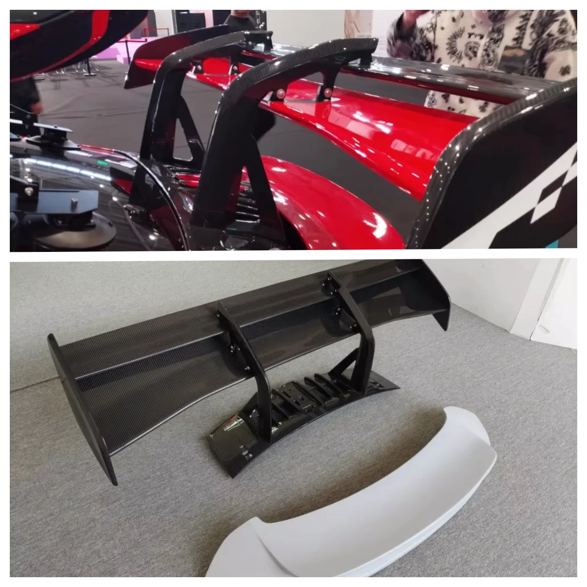 

Suitable for Porsche 992 911 Modification Upgrade GT3RS Model Carbon Fiber Rear Spoiler Large Tail Body Kit