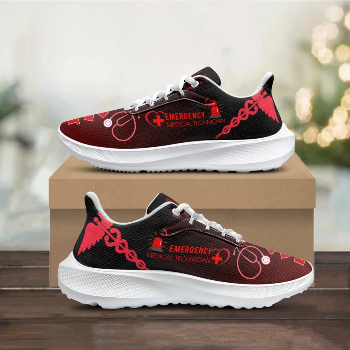 Comfortable Casual Running Shoes for Women Shock Absorption Nursing Hospital Sports Shoes Lightweight Snekers Female Footwear