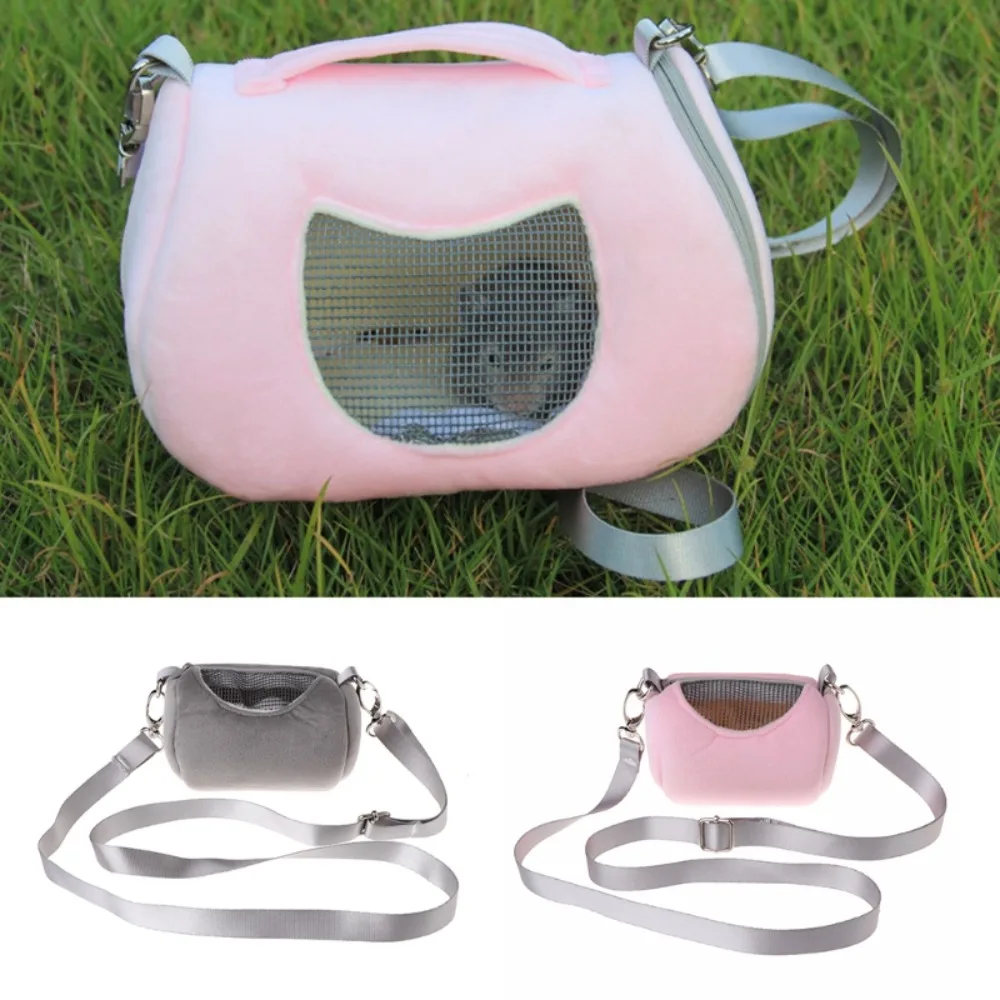 1 PCS Guinea Pig Hamster Carrier Bag Small Pet Carrier Bag Hamster Carrier-Handbag