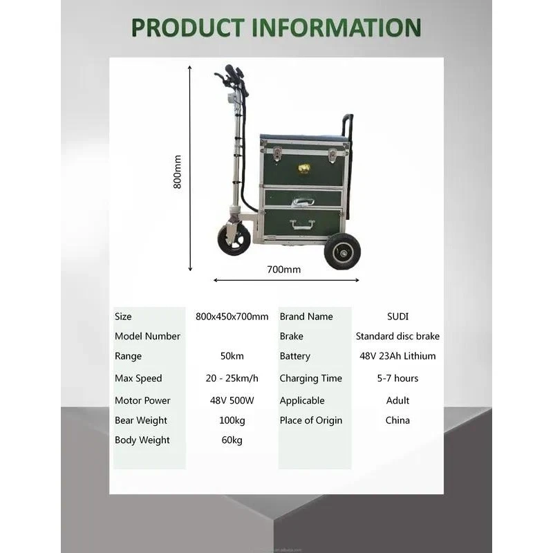 electric mobile maintenance trolley, industrial maintenance trolley for workshop and field repairs