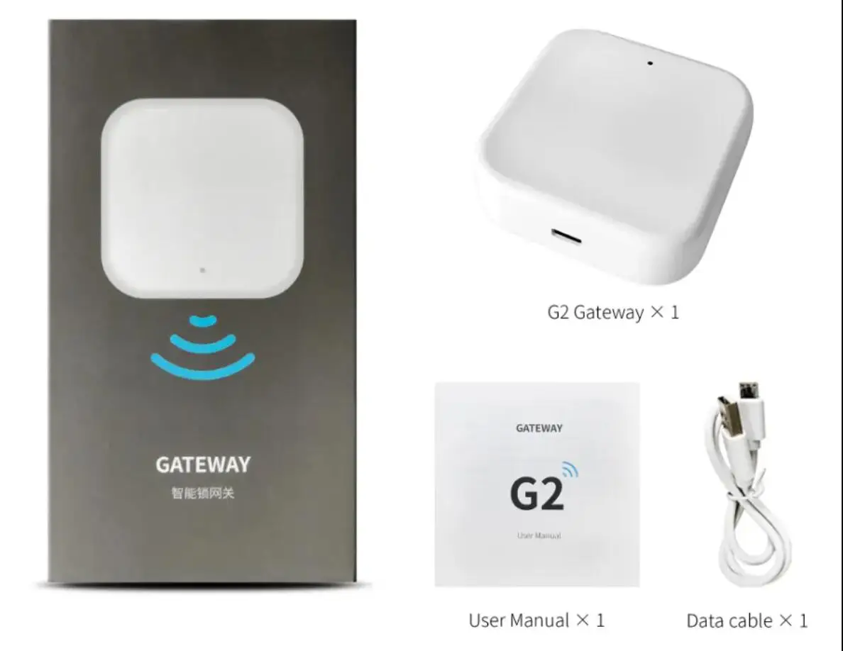 TTLOCK draadloze G2 Wifi Gateway voor Smart vingerafdruk Deurslot BT TTlock Telefoon Afstandsbediening SLOT Ontgrendelen BT naar Wifi Converter