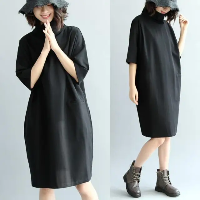 Damska wiosenna spódnica midi z wysokim stanem, warstwa bazowa, odzież wewnętrzna, do dojazdów do pracy, artystyczna, luźna w talii, długa, rozkloszowana.