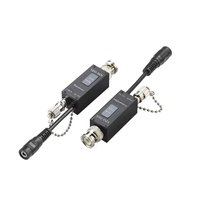 

Конвертер 12G-SDI в оптоволокно 4K@60 Гц, передатчик 12G-SDI в оптоволокно ST