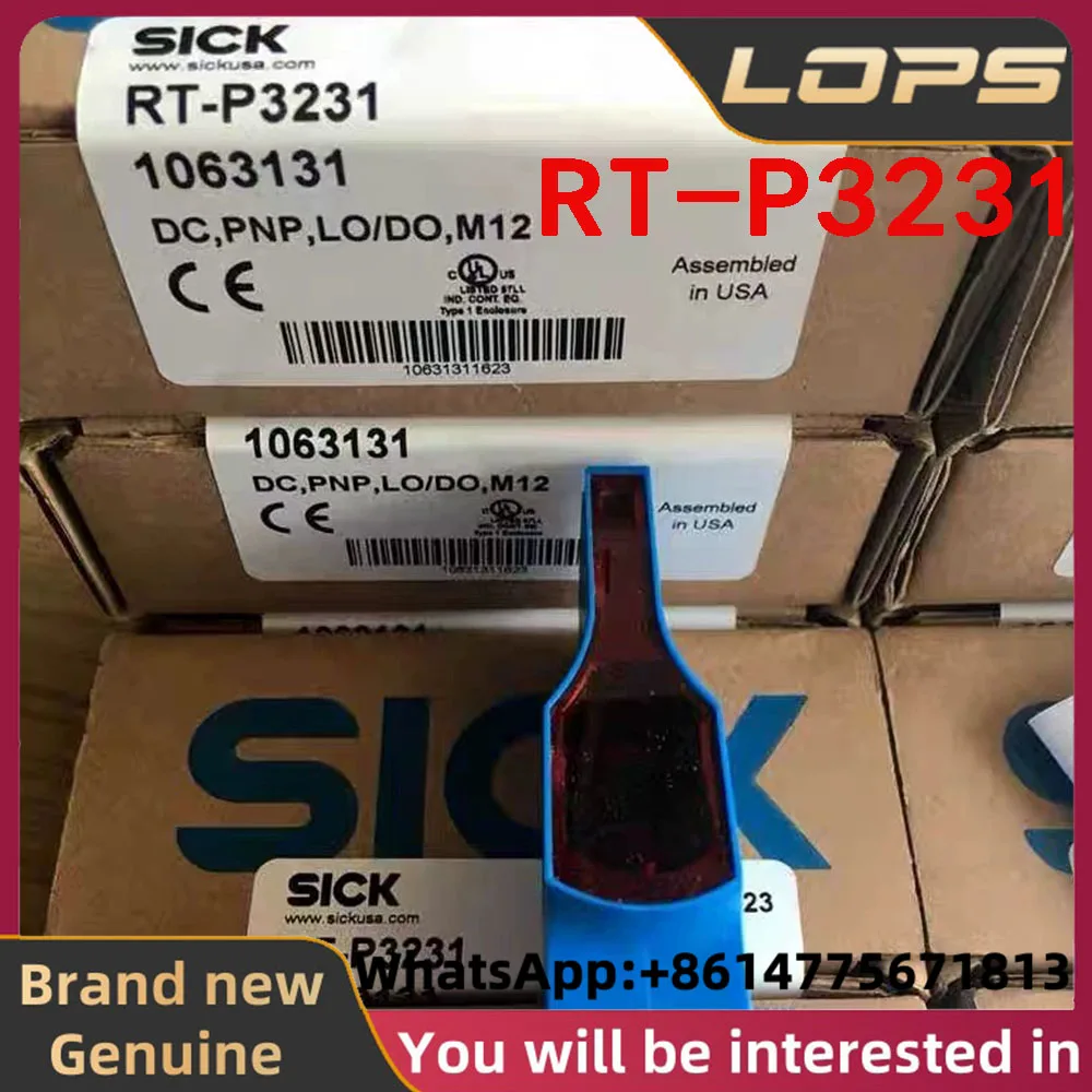 RT-P3231 Brand new original SICK diffuse reflection Photoelectric sensor Order No. 1063131,  welcome to consult