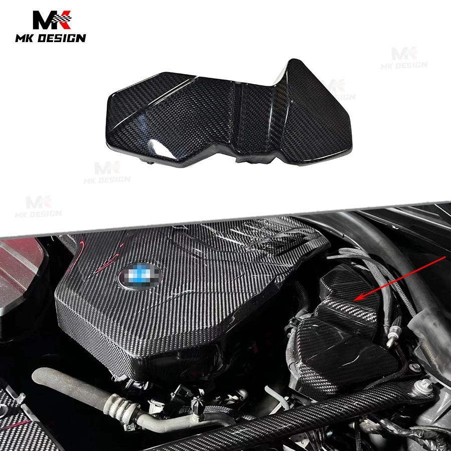 

Dry Carbon Fiber ECU Battery Terminal Cover for BMW BMW G20 G21 G22 G23 G26 M340i M440i B58 B48 2020-2024 Engine Interior Trims