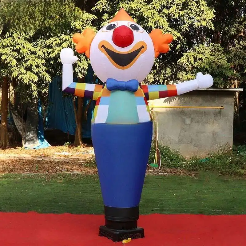 Iatable Clown Personalized 2.7M Height Air Dancer For Advertising Decoration 8.9Ft Funny Sky Dancers Tube Man Toys