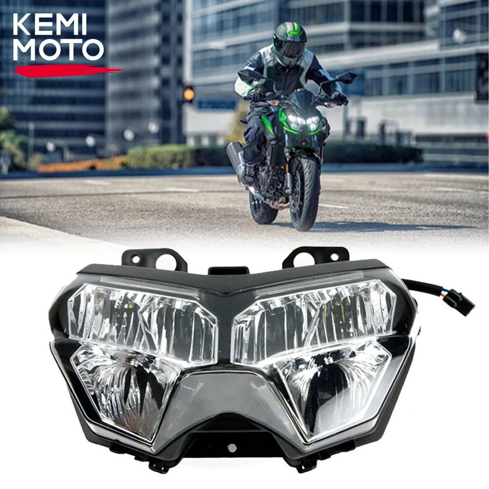 Z400 Headlight For Kawasaki Z650 2020 2022 Headlights Cover Headlamp Housing Assembly Motorcycle Head Light Lamp Indicator Led