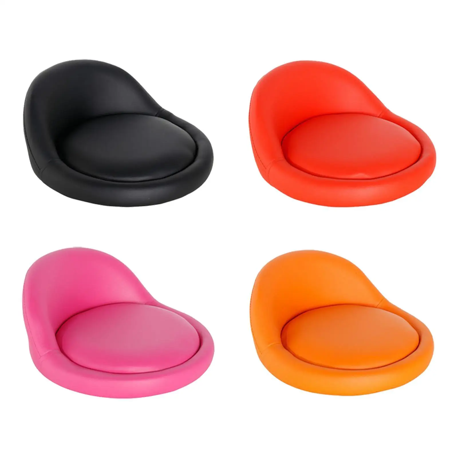 

Salon Bar Stool Seat Cushion for Barber Stores Multipurpose Parts Replacement Kitchen Supply with Backrest Portable Accessory
