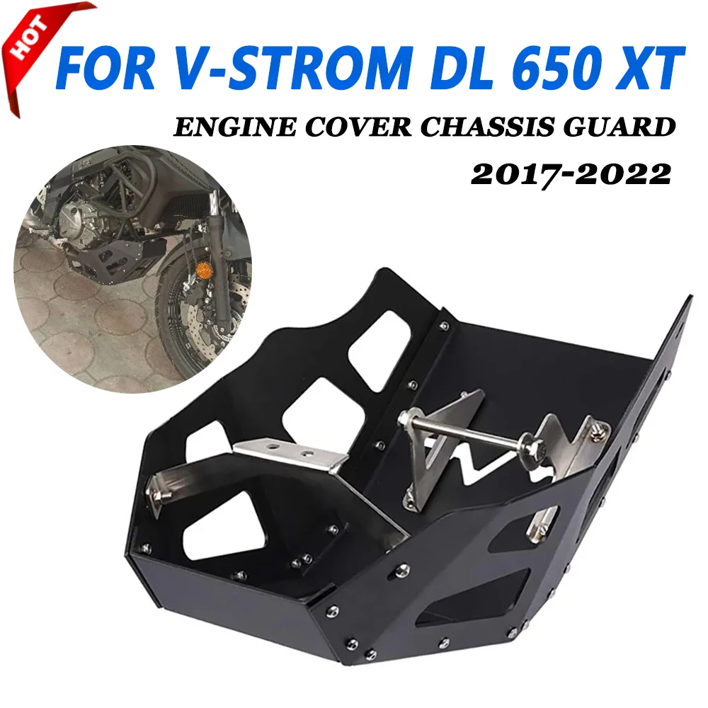 

For SUZUKI V-strom 650 650XT DL650 DL 650 Vstrom Motorcycle Engine Chassis Guard Protection Cover Skid Plate Belly Pan Protector