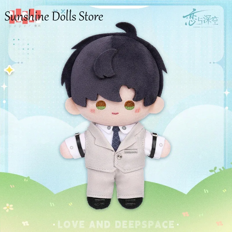 

NewOfficial Game Love and deepspace Xavier Rafayel Sylus Caleb 13cm Cosplay Plush Stuffed Doll Soft Cartoon Plushie Toy Anime Gi