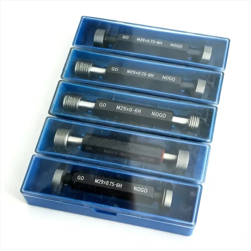 Customizable Measuring High Accuracy RNH Brand Plug Gauge (Go/No-Go) for Thread Hole Groove Width GCR15 Material M1~M1000 Model
