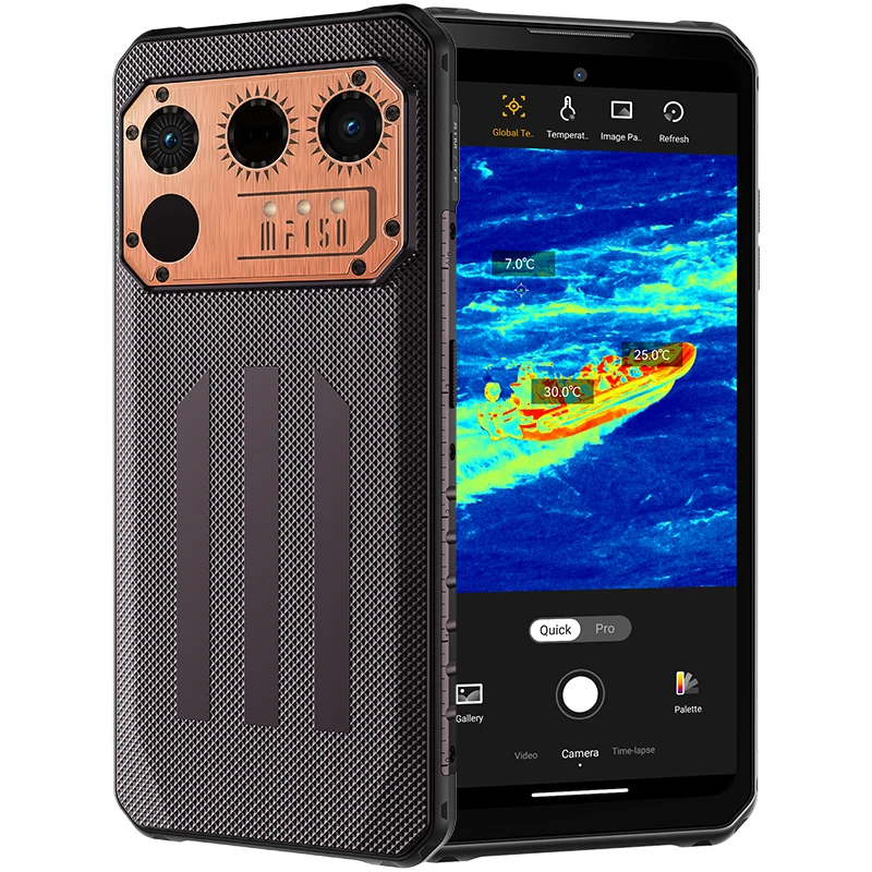 IIIF150 Raptor 12GB+256GB Rugged Phone Machine Thermal Imaging 108MP Camera 4G UltraThin 6.8'' Android 13 10000mAh Smartphone