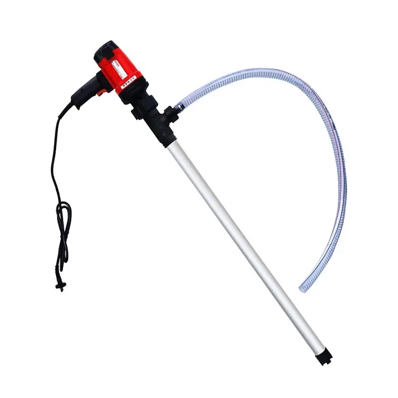 Pompa a barilotto elettrico portatile 220V pompa dell\'olio industriale ad alta potenza tamburo del gasolio con pompa dell\'olio elettrica