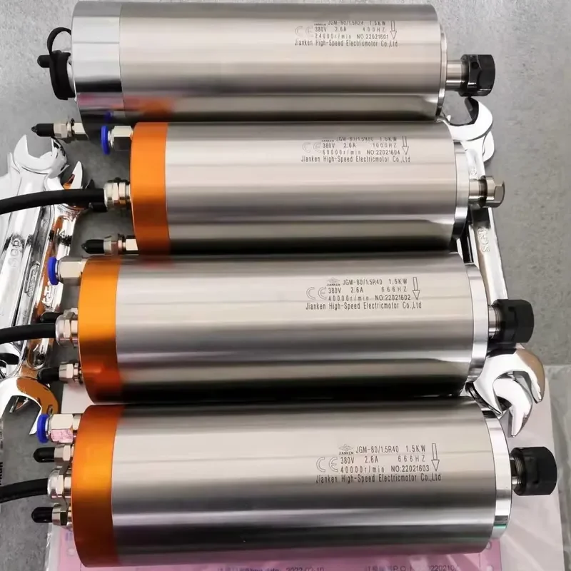 

Jianken JGM-80/1.5kw High Speed Polishing, Grinding Spindle Motor Vertical, Horizontal Surface Grinding Electrical Spindle