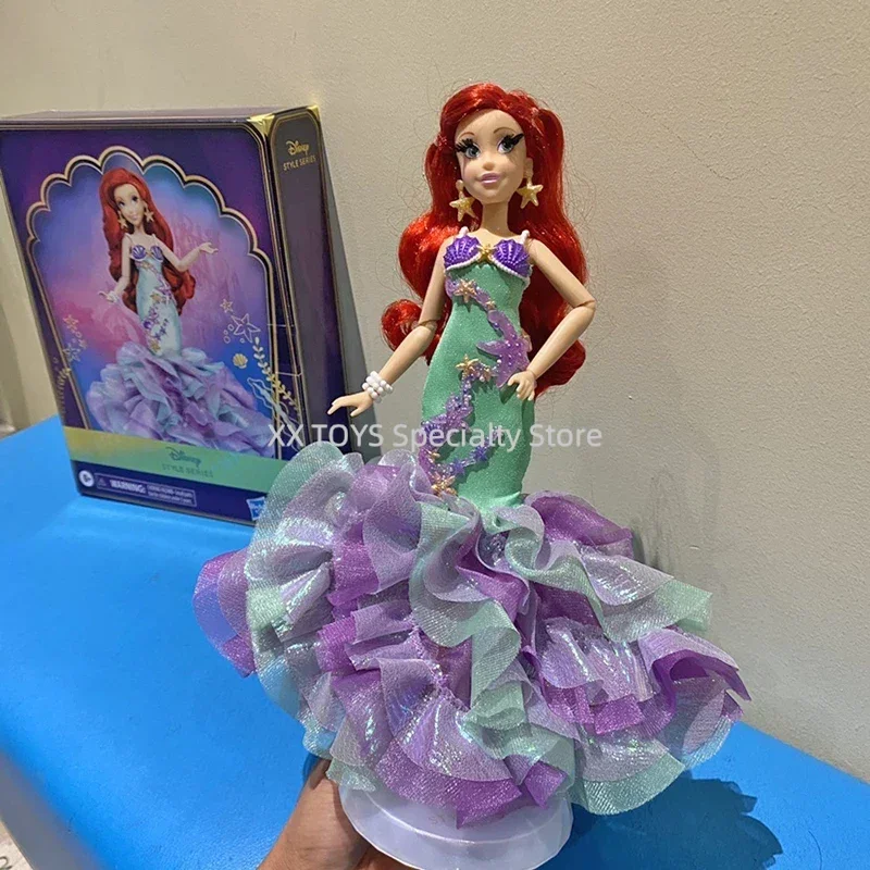 

Оригинальная модная коллекция принцессы Диснея «Русалка Ариэль», куклы Kawaii для девочек, модель принцессы русалки, игрушки, подарки на день рождения для детей