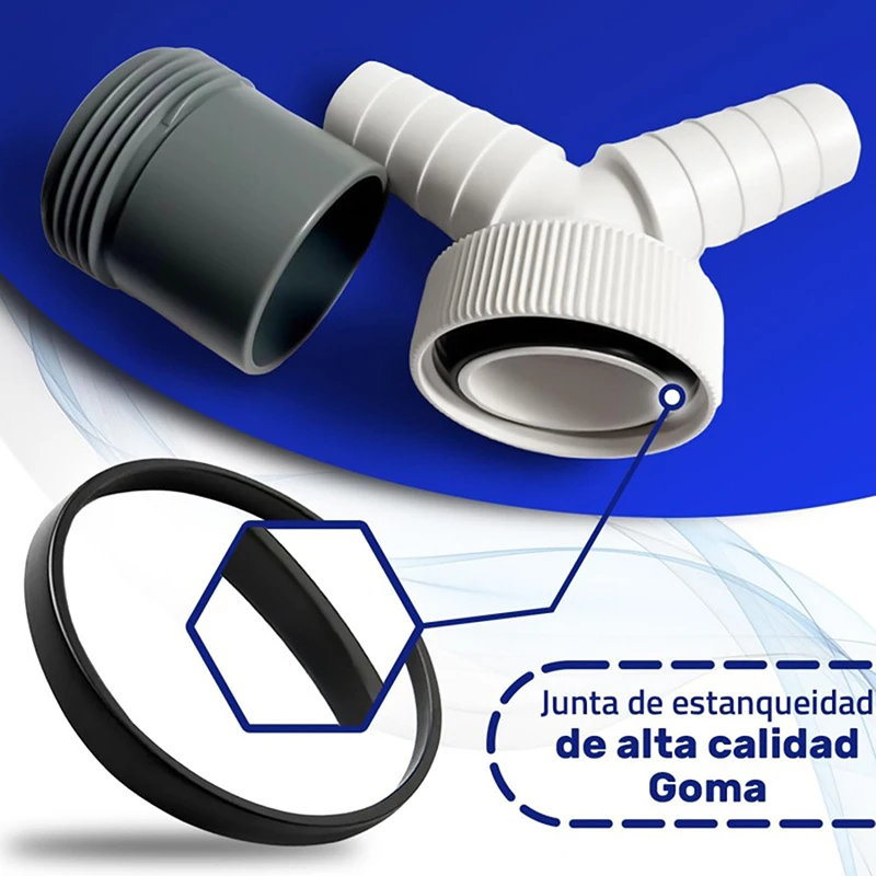 Dishwasher Washing Machine Drain Adapter Three Way Two In One Connector Converter Drain Extension Hose Connector-New