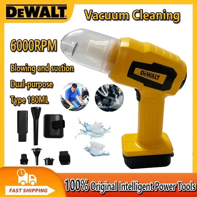 

Ручной автомобильный пылесос DEWALT 6000PRM, беспроводная машина для сбора пыли Andair, электроинструмент дляdewalt, 18 В, 20 В, аккумулятор