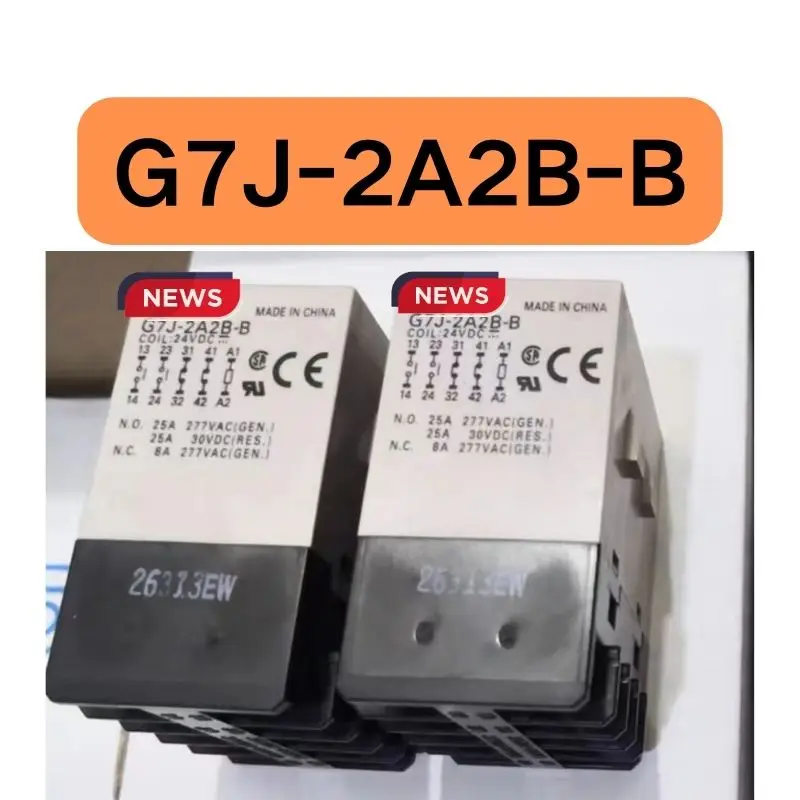 New power relay G7J-2A2B-B DC24V in stock for quick delivery