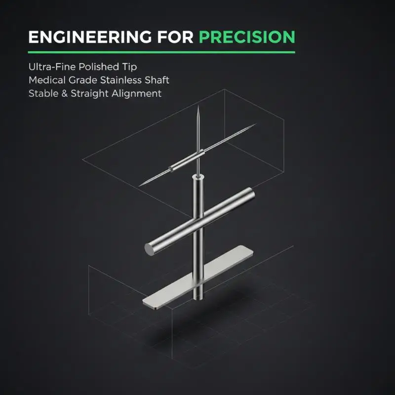 

1000 шт./упаковка Профессиональные картриджи для тату-машинок из нержавеющей стали, иглы для татуировок Silk, 0.25/0.3/0.35 мм, иглы для пирсинга