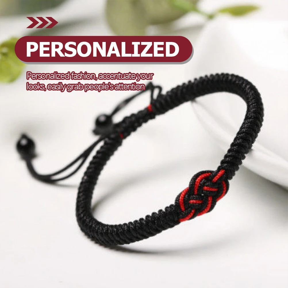 

2pcs Couple Bracelets Braided Handmade Wristbands Matching String Chain Bangle For Women Men Simple Wrist Jewelry Gift