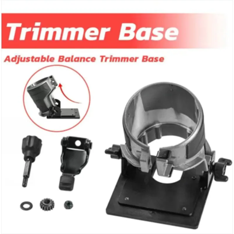 65mm Compact Router Tilt Base to Trim Laminates Power Tool Accessories  Woodworking Cutter Trimmer Machine 1PCS