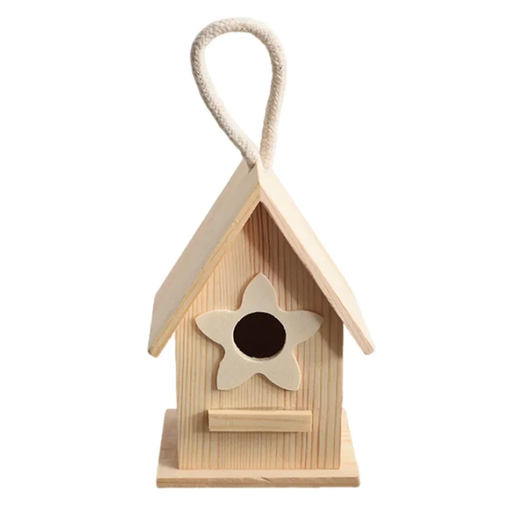 

Wooden Nest Box Backyard Experience 8.5*7.5*12cm Backyard Bird Feeders Bird Feeders Easy To Install Outdoor Bird Feeders