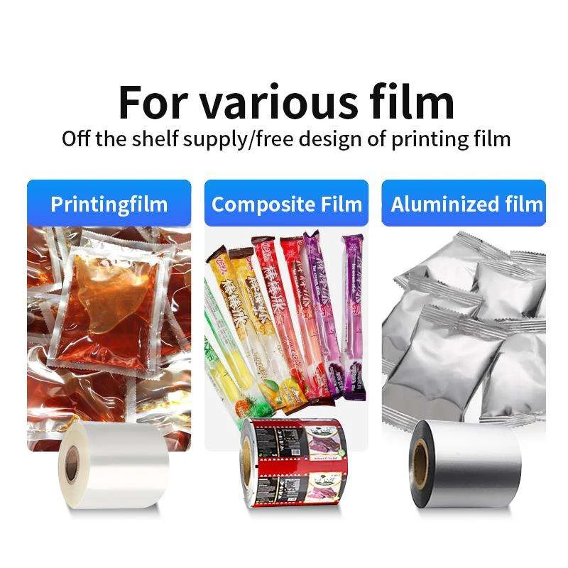 Automatic Liquid Pouch Filling Machine Filling and Sealing Water Sachet Packing Machine for Small Business