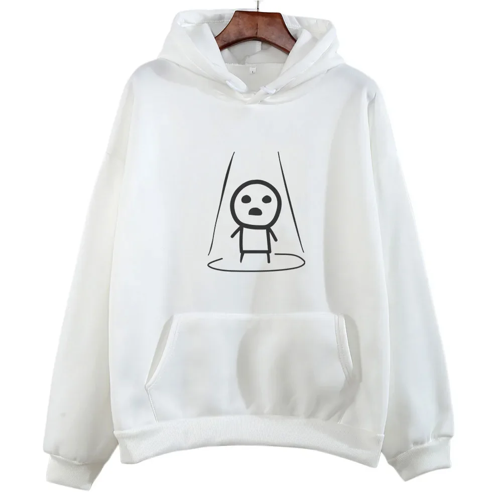 The Binding of Isaac Roguelike Aesthetic Hoodie WOMEN Cartoon Kawaii/Cute Anime Graphic Sweatshirt Printing Sense of Design Soft