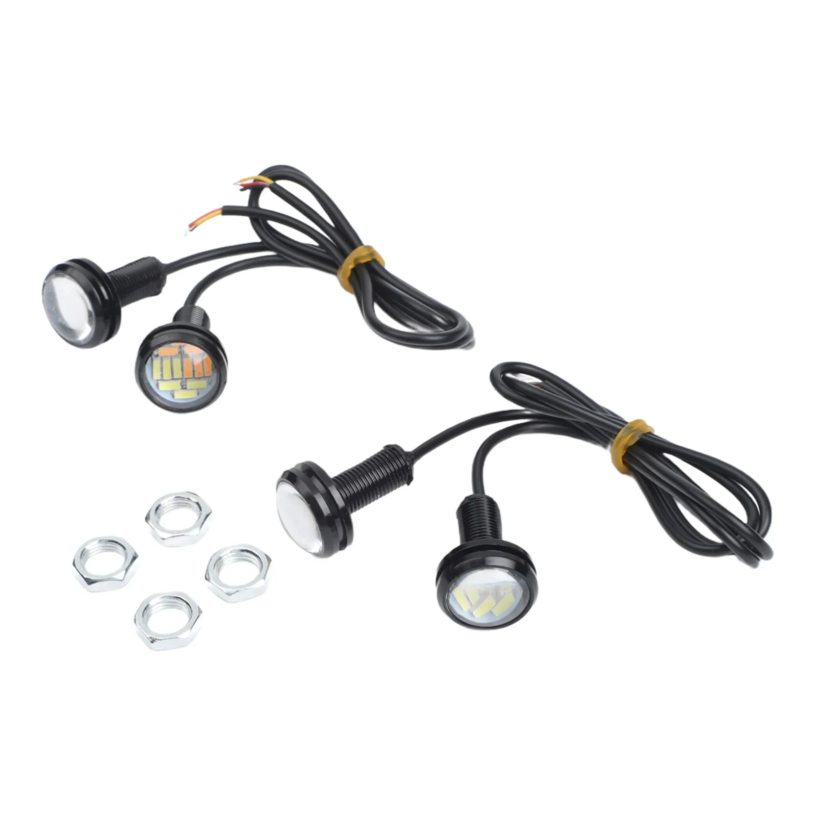 For Daytime Visibility White Yellow Daytime Running Lights Car Accessories For Nissan Reverse Light Lifespan 50000 100000 Hours