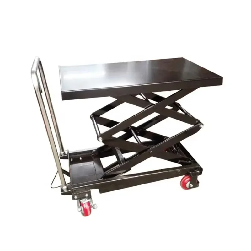 

Xiangyin Hydraulic Scissor Lift Table 1.5 Ton Manual Lift Table Manufacturer In Sell