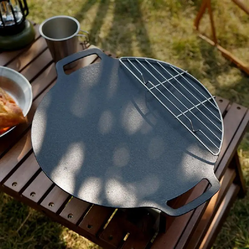 Non-Stick Baking Griddle Anti-scorch High Temperature Barbecue Grid Mesh Pad For Outdoor Camping Bbq Tools For Camping Hiking