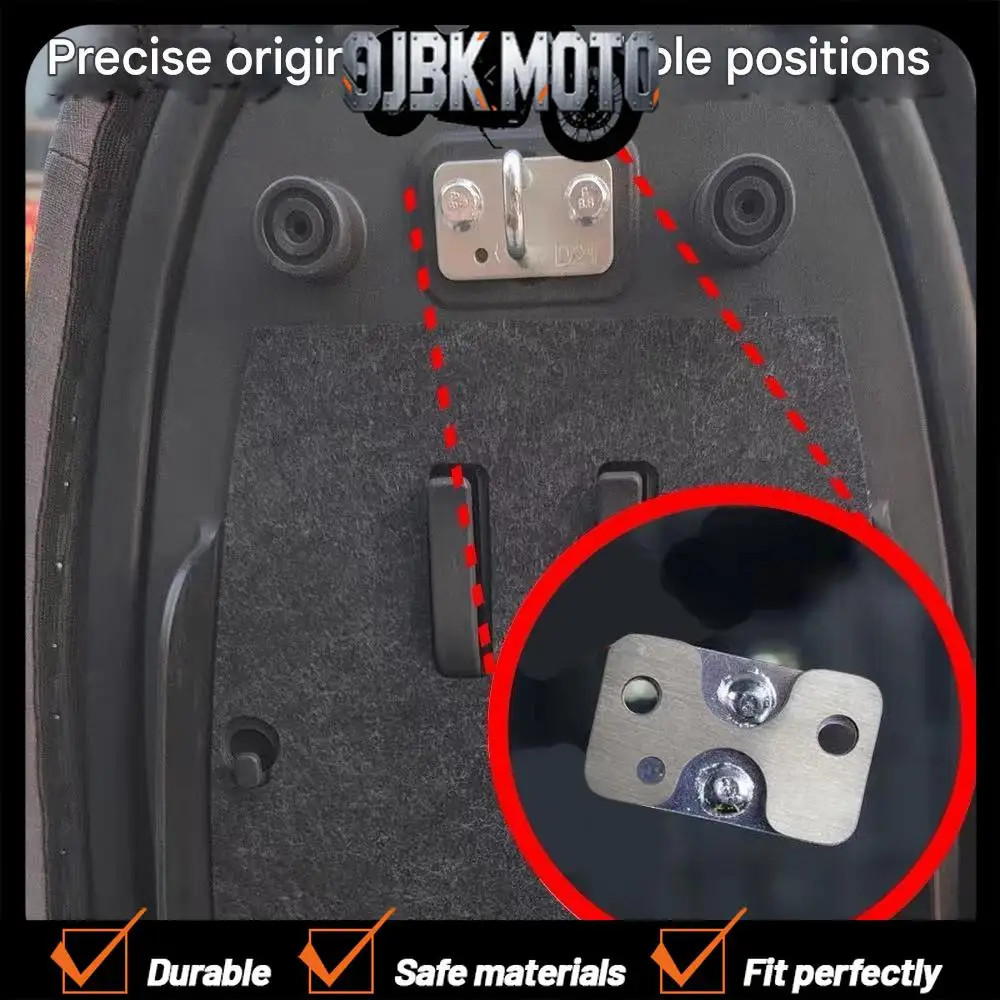 【Perfect fit】Thickened stabilizer seat lock reinforced gasket for SYM ADXTG 400 motorcycles, seat lock switch gasket