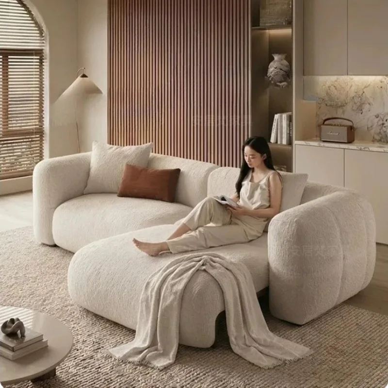 Microfiber Fabric Recliner Sofa Waterproof Large Extendable Relax Electric Sofa Loveseat Cloud Divano Tecnologico Home Furniture