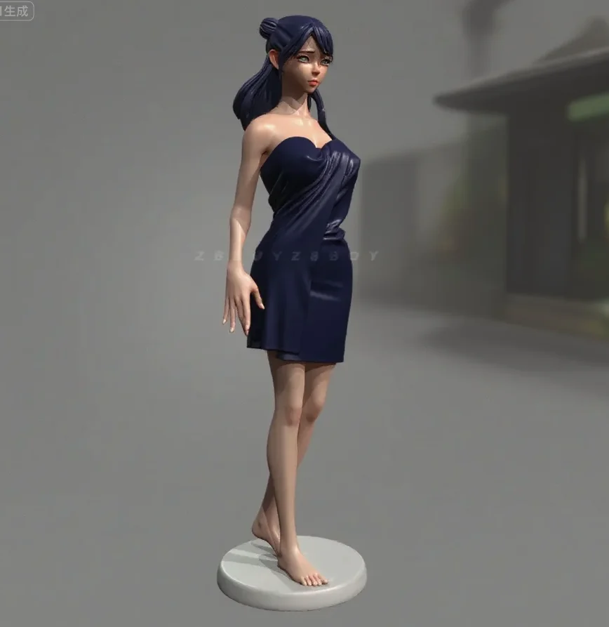 

The height of man 38mm 50mm 75mm Resin model kits beauty colorless and self-assembled TD-7403/3D