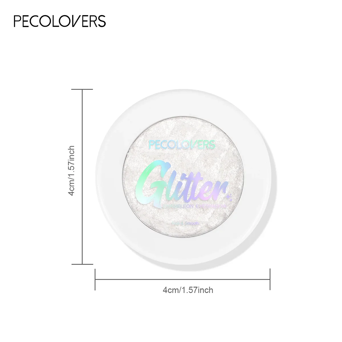 Illumina la palette di ombretti lucidi, palette di evidenziatori con texture glitterata, luccichio perlescente, evidenziando il trucco degli occhi e il viso
