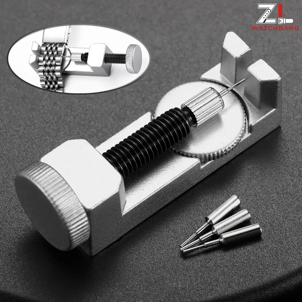 NEW Watch Repair Tools Adjusting Watch Strap Tool With Watch Pin Band Link Pin Remover Watch Band Adjuster Band Link Opener Set