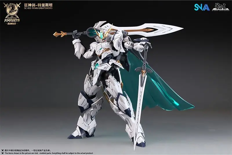 الأصلي SNAA HG 1/144 SC-002 تيتان Greatsword تريستان تجميع أطقم منمذجة الجدول المستدير فرسان عمل نموذج لجسم اللعب هدية