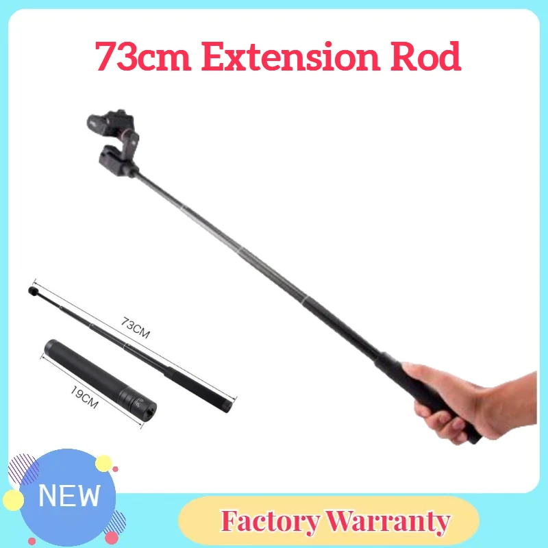 Aluminum Alloy Extension Rod 73cm for Ronin s for RS 2 Stabilizer Extended Pole Stick for Smartphone Selfie Stick