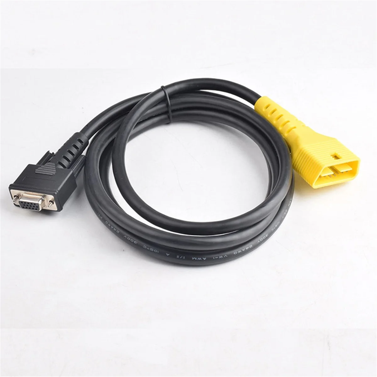 OBDII DB15 Female Connect Cable for Launch CR981 CR982 CR971 CR972 EV17 Main Cable SRS Repairer Cable 2-Row