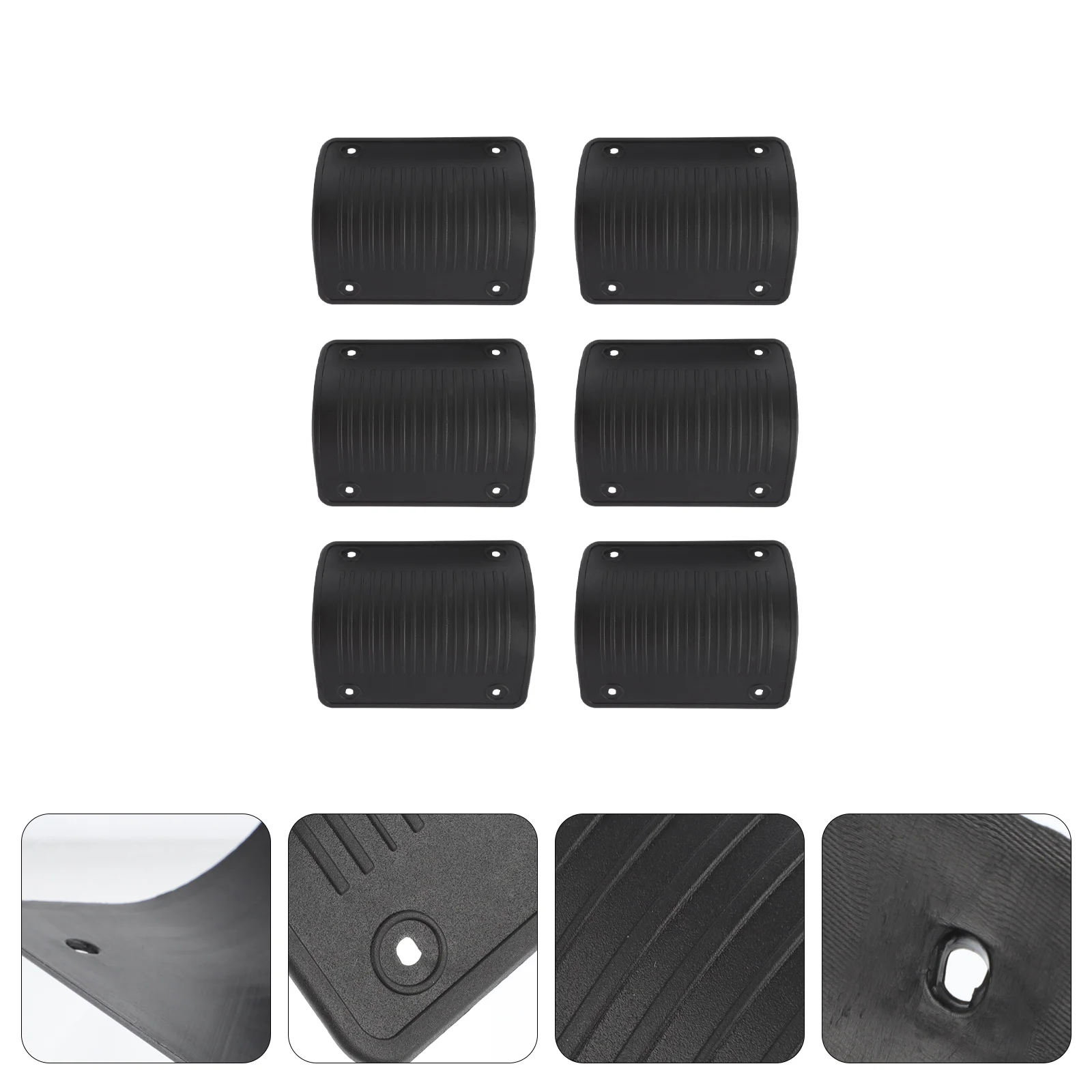 

6 Pcs Protectors Trolley Case Accessories Trunk Luggage Suitcase Corner Bag Plastic Guar
