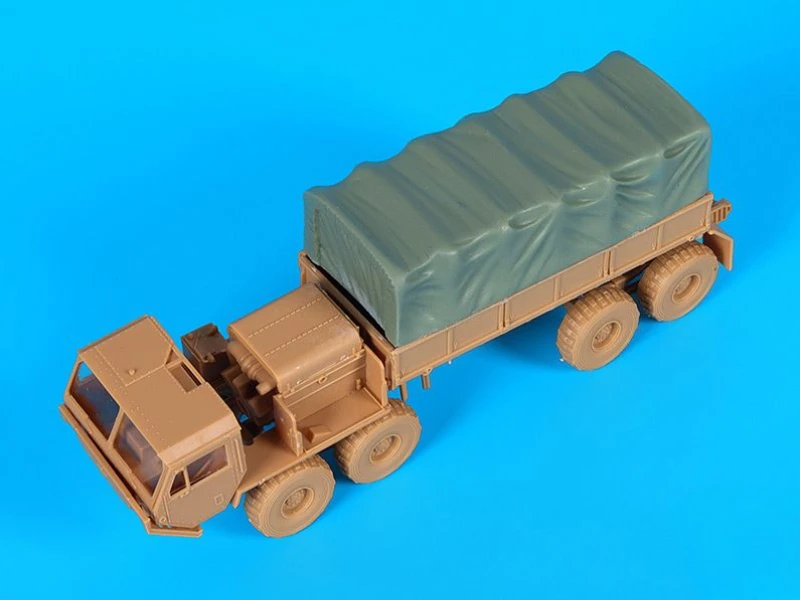 

Масштаб 1/72, литая под давлением модель из смолы, собранный комплект M977, набор холщовых аксессуаров для грузового грузовика (без автомобиля), в разобранном виде и неокрашенный
