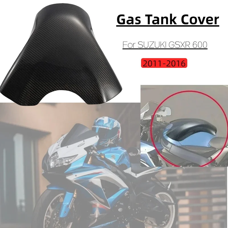 

Fuel Tank Shelter protect Cover For SUZUKI GSXR 600 2011 2012 2013 2014 2015 2016 K11 Motorcycle Carbon fibre