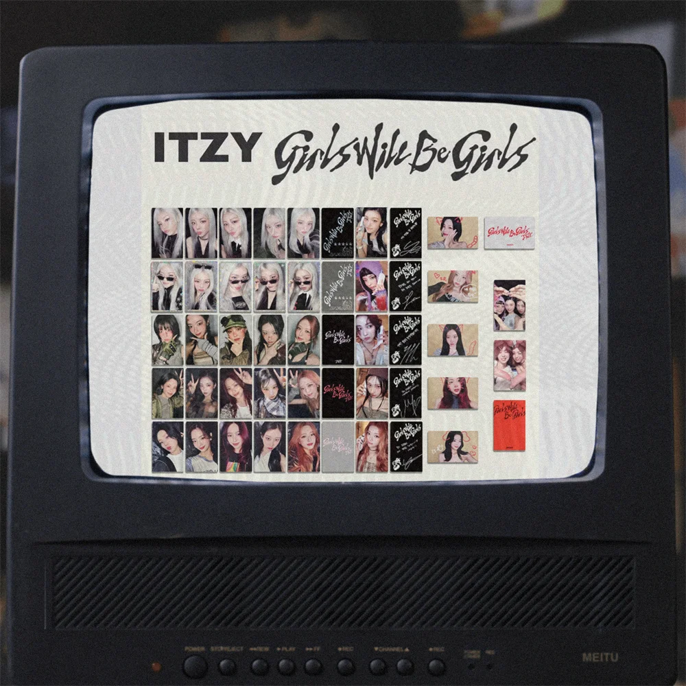 

5Psc/Set KPOP ITZY New Album Girls Will Be Girls Photocard High Quality INS Style Double Sides Printing LOMO Card YEJI YUNA Gift