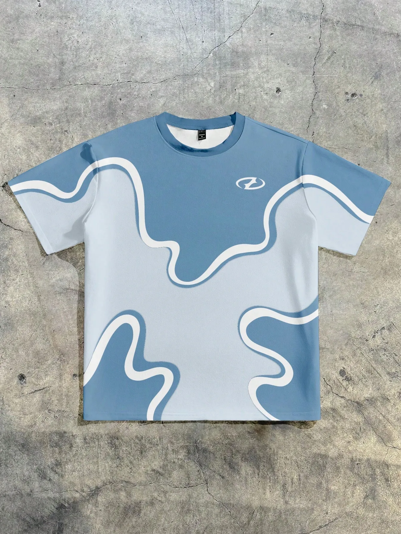 2026 Summer New Men's T-shirt with 3D Pattern Printing - Street Casual Fashion Comfortable Soft