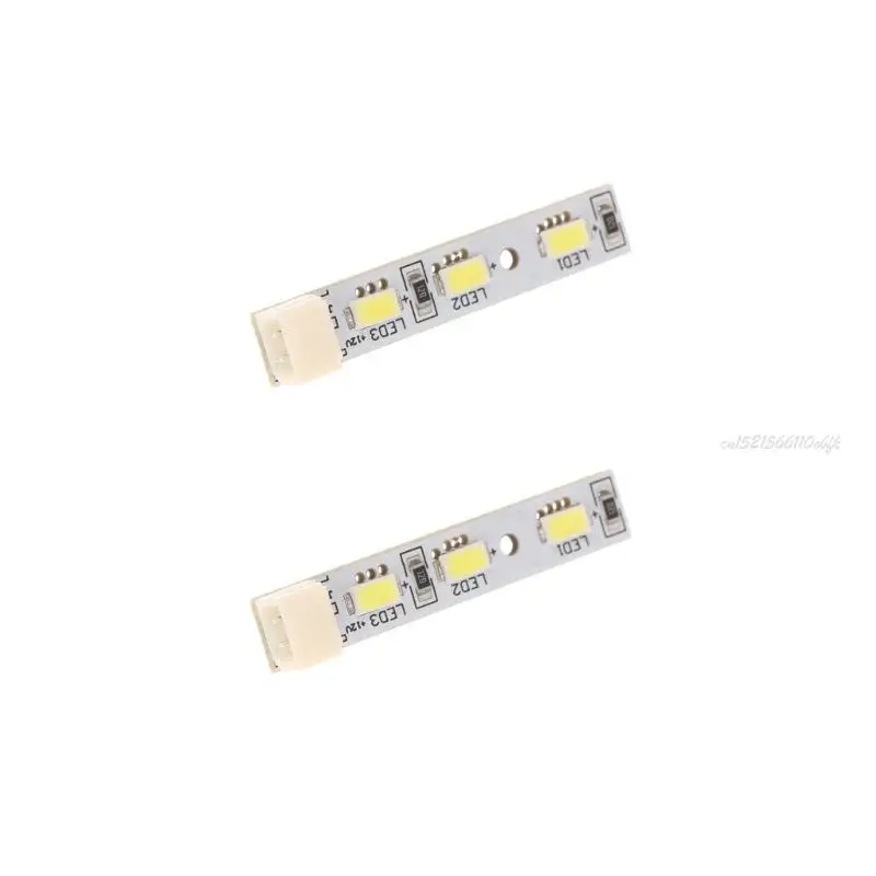 27rb белые светодиодные полоски для холодильника системы охлаждения легкой установка морозильная холодильник аксессуары для