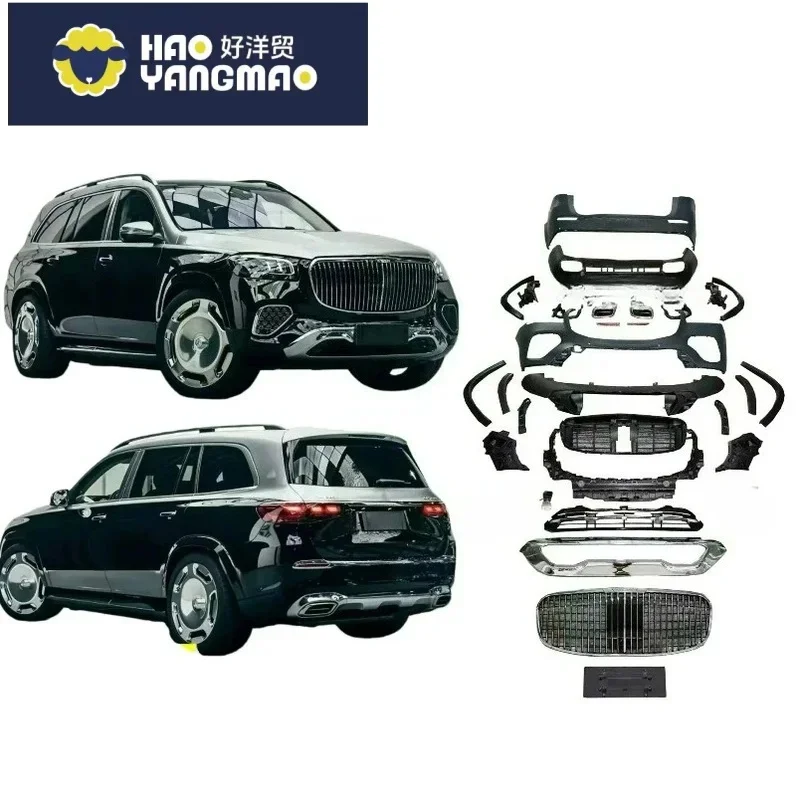 Suitable for Luxury-Enhanced FORBenz GLS X167 2020-2024 Upgrade 2025 Maybach Body Kit Parts