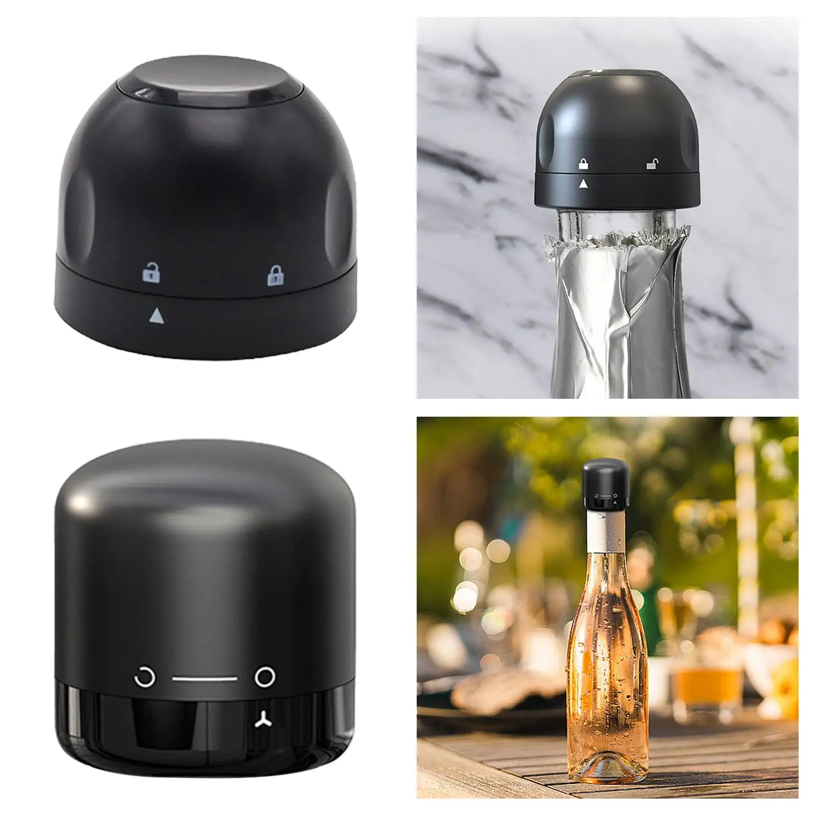 Rolha de garrafa garrafa plug aferidor garrafa aferidor vinos champanhe rolha para vinhos espumantes