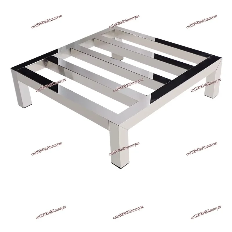 Stainless Steel Floor-To-Ceiling Rack Flower Stand Gas Tank & Washing Machine Support Bracket Kitchen Bathroom Storage