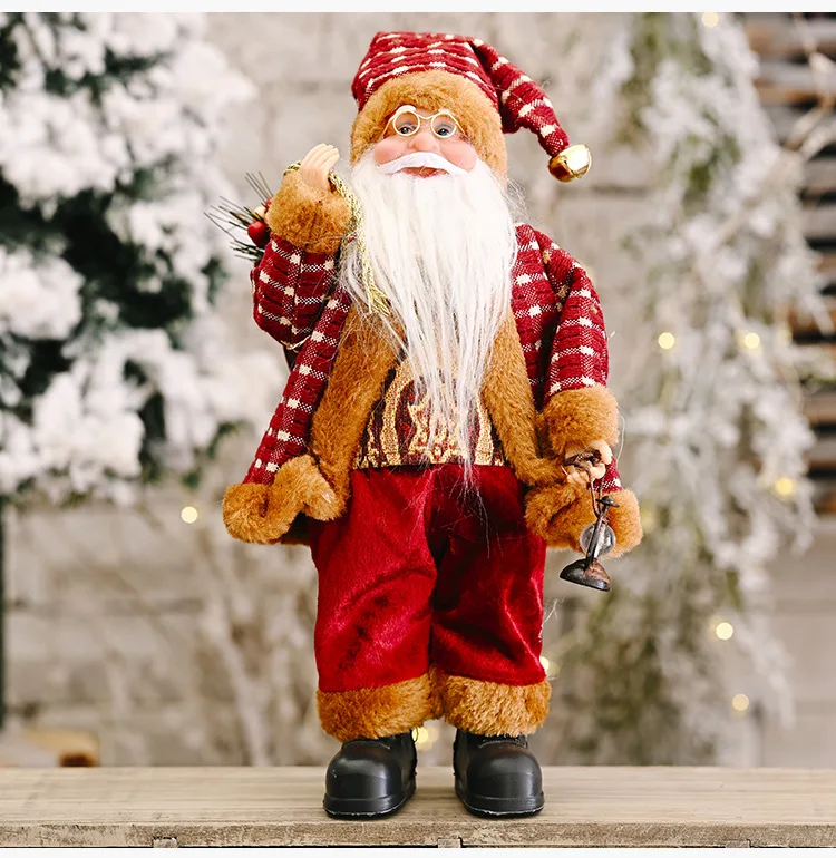 

Santa Claus Doll 2023 Christmas Tree Ornament Merry Christmas Decorations For Navidad Natal New Year 2024